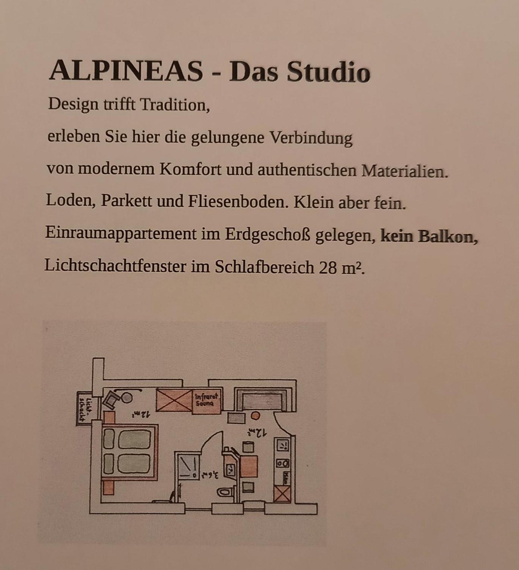 로이타쉬 Alpineas 아파트 외부 사진
